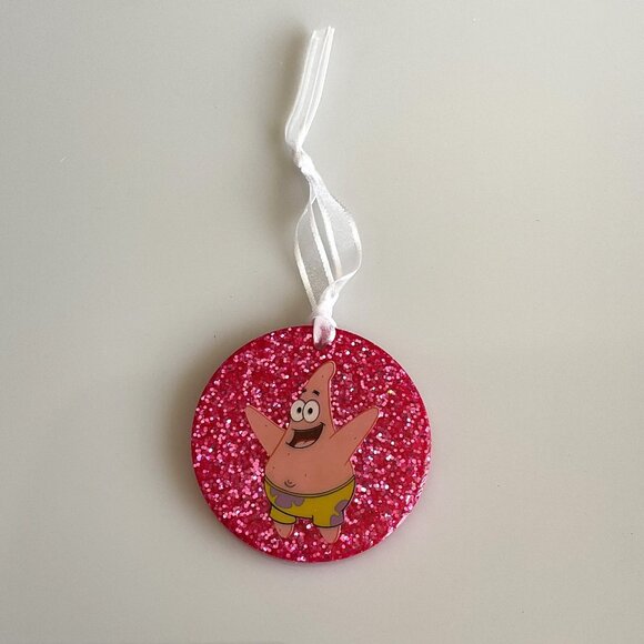 PATRICK SPONGEBOB HOLIDAY CHRISTMAS ORNAMENT ROOM DECORATION - Picture 3 of 9